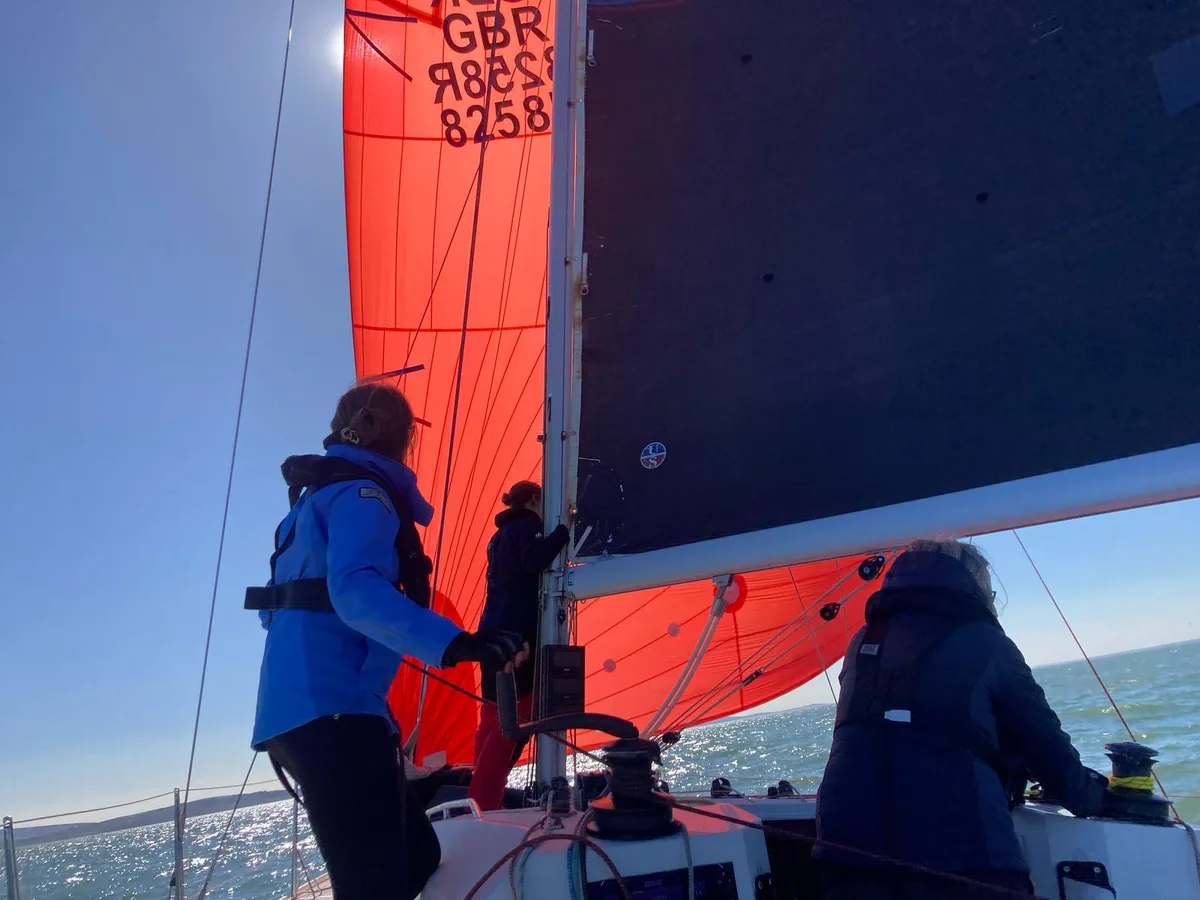 Spinnakers, Foredeck & Pit Training
